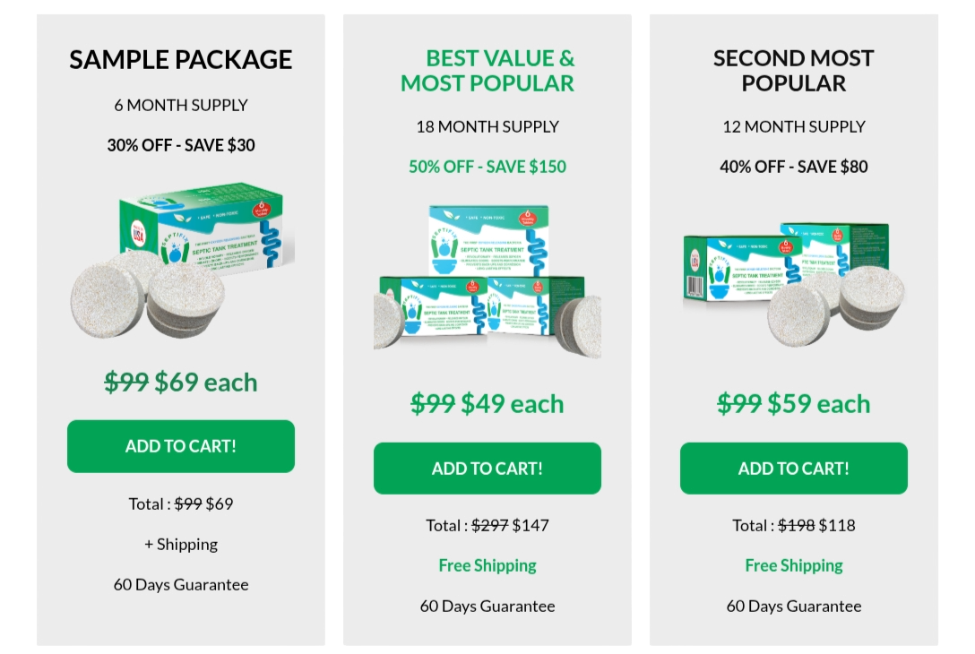 Where to Buy Septifix and Pricing Information