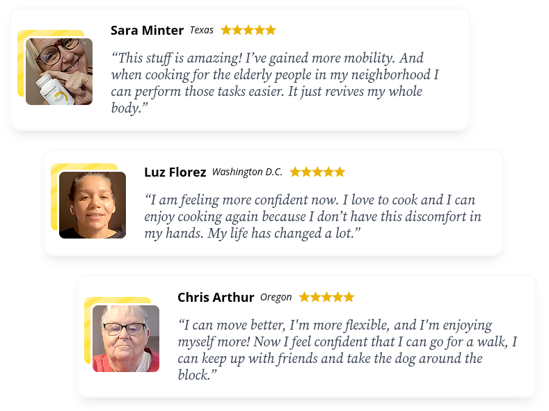 Joint Genesis Real-Life Testimonials from Users