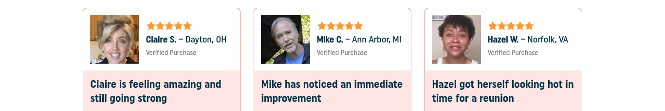 Nagano Tonic Customer Reviews and Results