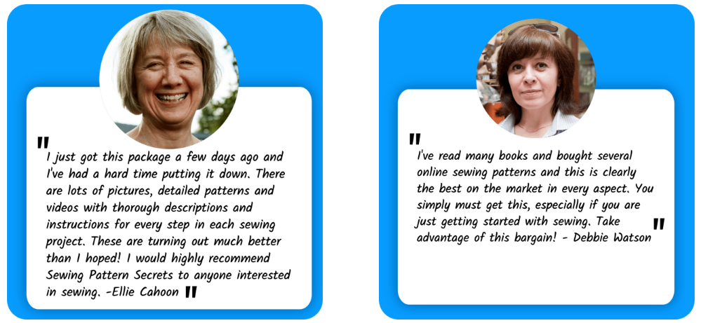 Sewing Made Easy Testimonials