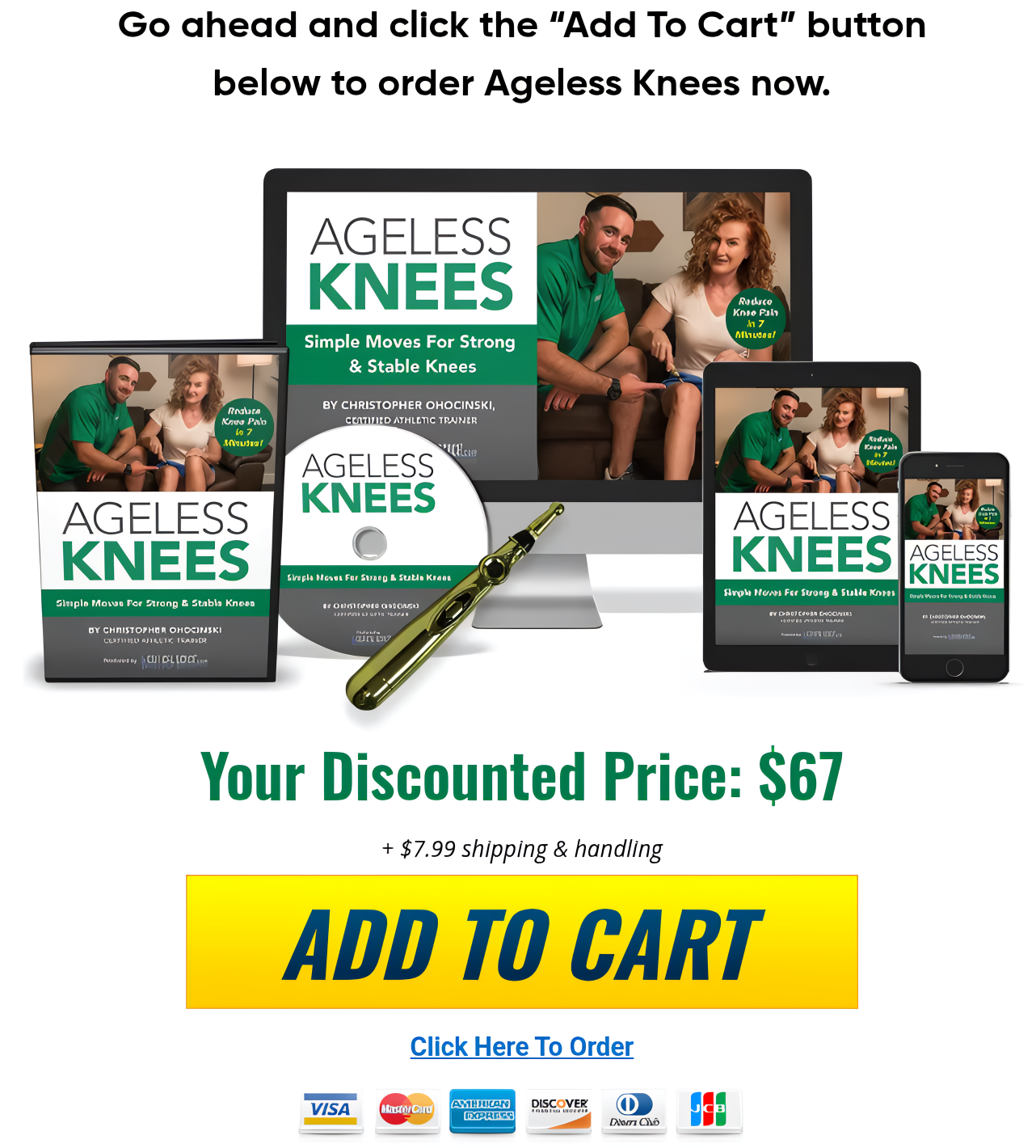Where to Buy Ageless Knees